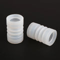 .1 Piece Silicone Sealing Tube Soft Serve Ice Cream Machines Accessory Elastic Corrugate Pipe Ring Spare Part New Fitting. Qme 2pcs