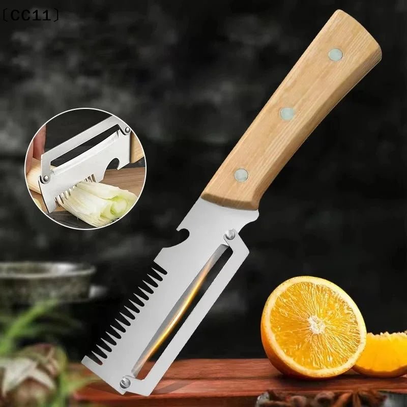 Vegetable Peeler Multifunction Kitchen Ergonomic Handle Peeling Qme