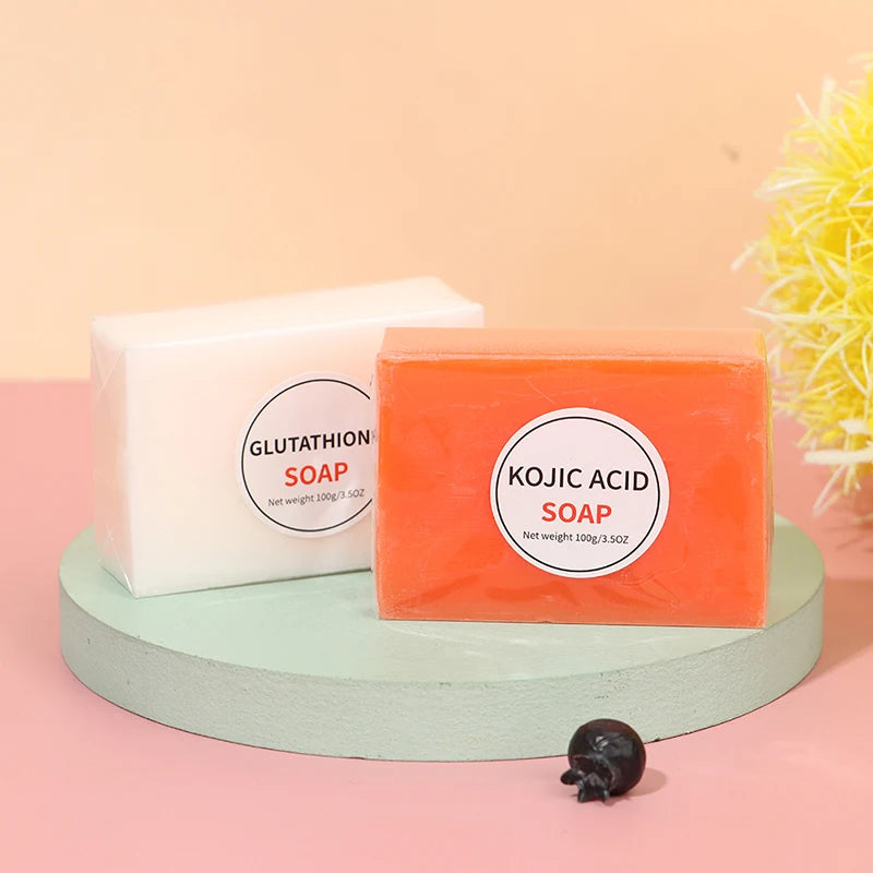Kojic Acid Soap Dark Black Skin Lightening Handmade Kogic Glutathione Qme