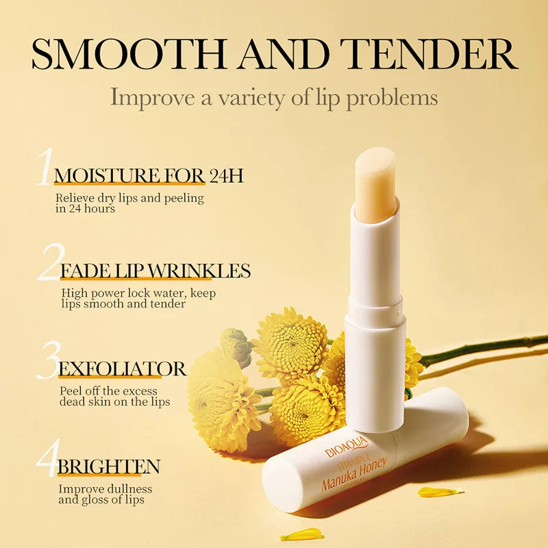 Vitamin E Honey Hand Cream+lip Balm Moisturize Skin Prevent Dryness Qme