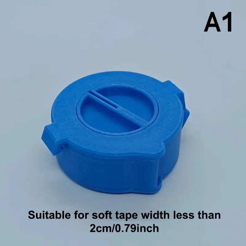 Sewing Tape Measure Storage Box Space-saving Home Office Supplies Qme A1