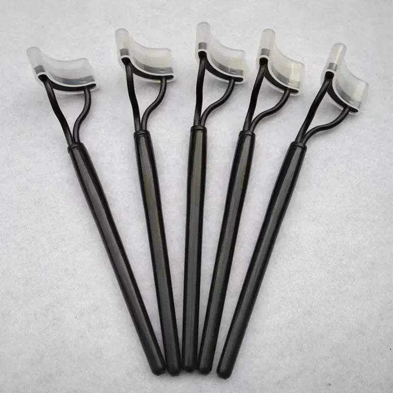 Metal Eyelash Curler Lash Separator Foldable Brush Comb Mascara Curl Qme