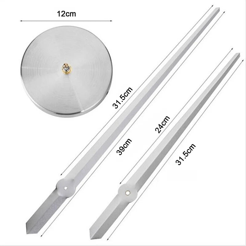 NewPractical Big Size for 3D Wall Clock Modern Home Decor Brief DIY Large Clock Needles Quartz Hour Hands Accessories Mechanism Qme