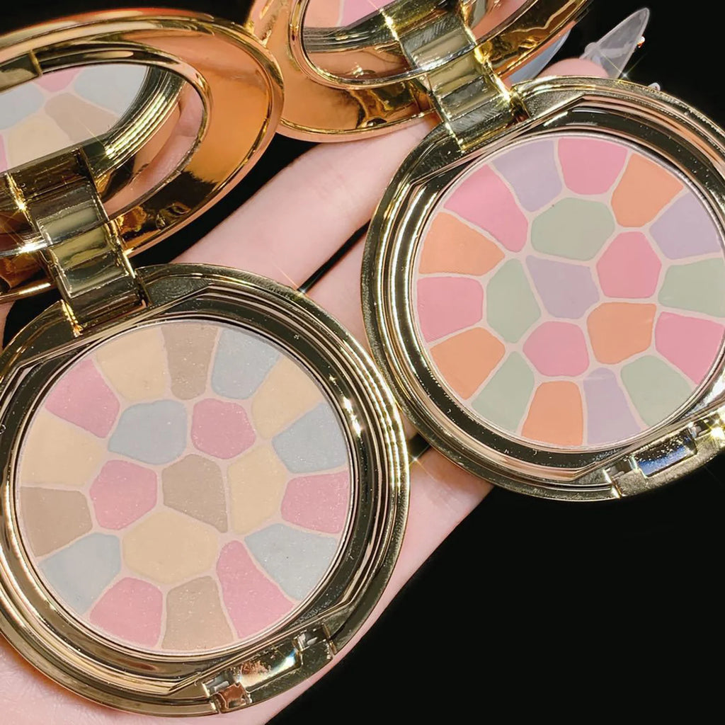 Blush Palette Makeup Multi-colored Bright Light Long Lasting Natural Qme