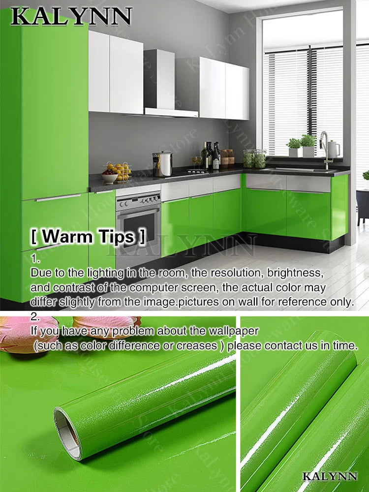 Sage Green Self-adhesive Wallpaper Vinyl Stick Peel Contact Paper