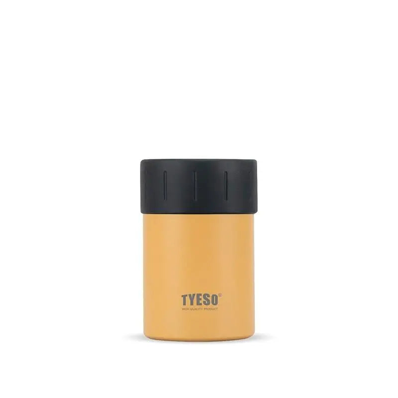 350 Large Capacity Summer Insulated Stainless Steel 304 Cold Drink Qme 350ML Yellow