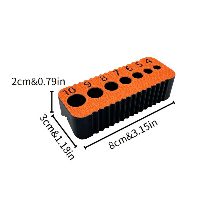 Hot 1Pc Multifunctional Precision Accessory Drill Guide For 4/5/6/7/8/9/10mm Holes Drill Bit DIY Drill Jig Block Joints Tool. Qme 1PC