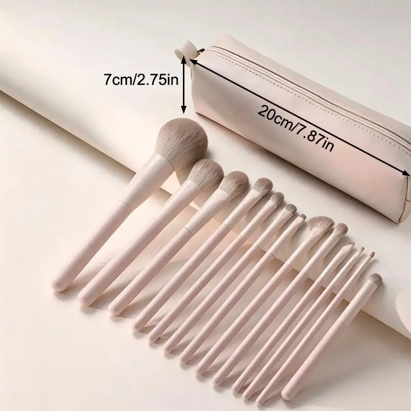 Beginner Makeup Brush 7- Foundation Concealer Eyeshadow Cosmetic Qme