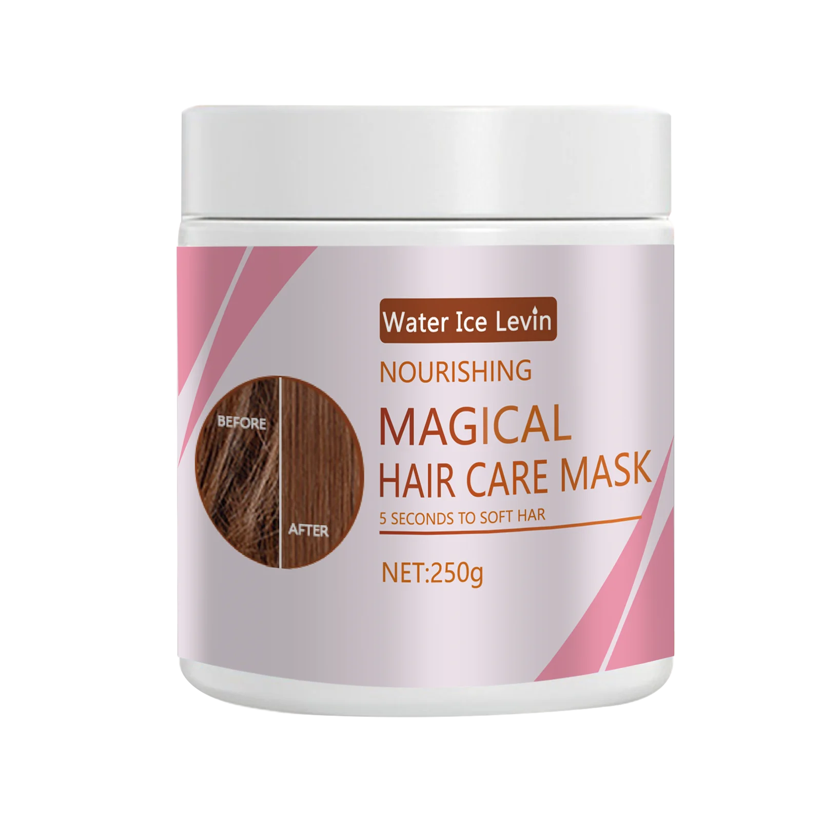 Magical Keratin Hair Mask 5 Seconds Fast Repair Damaged Frizzy Hair Soft Smooth Shiny Straightening Deep Moisturizing Hair Care Qme 250g 2