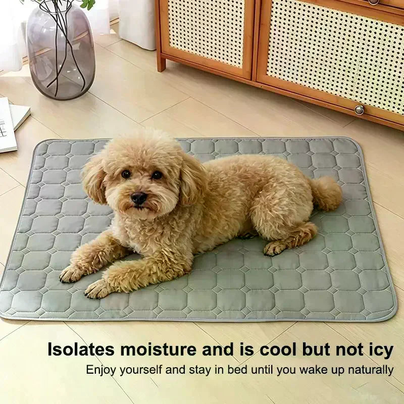 Dog Mat Summer Pet Cold Bed Extra Large For Small Big Dogs Pet Accessories Cat Durable Blanket Sofa Cat Ice Pad Blanket Qme