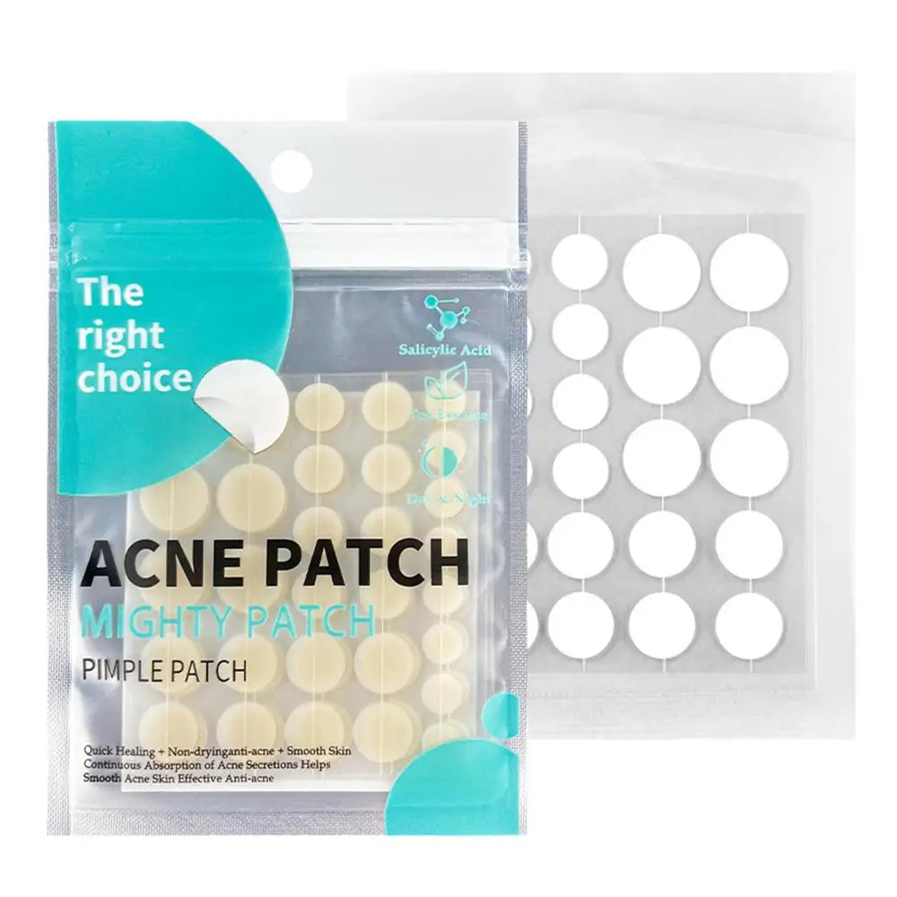 30pcs/BOX Hydrocolloid Salicylic Acne Pimple Patch Fade Repair Acne Invisible Removal Pimple Anti Spots Marks Conceale Qme