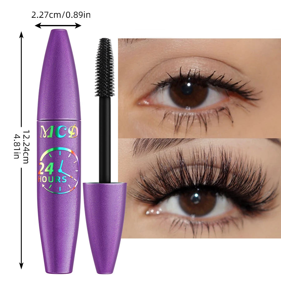4D Effect Black Waterproof Mascara All Lengthening Makeup Products Qme