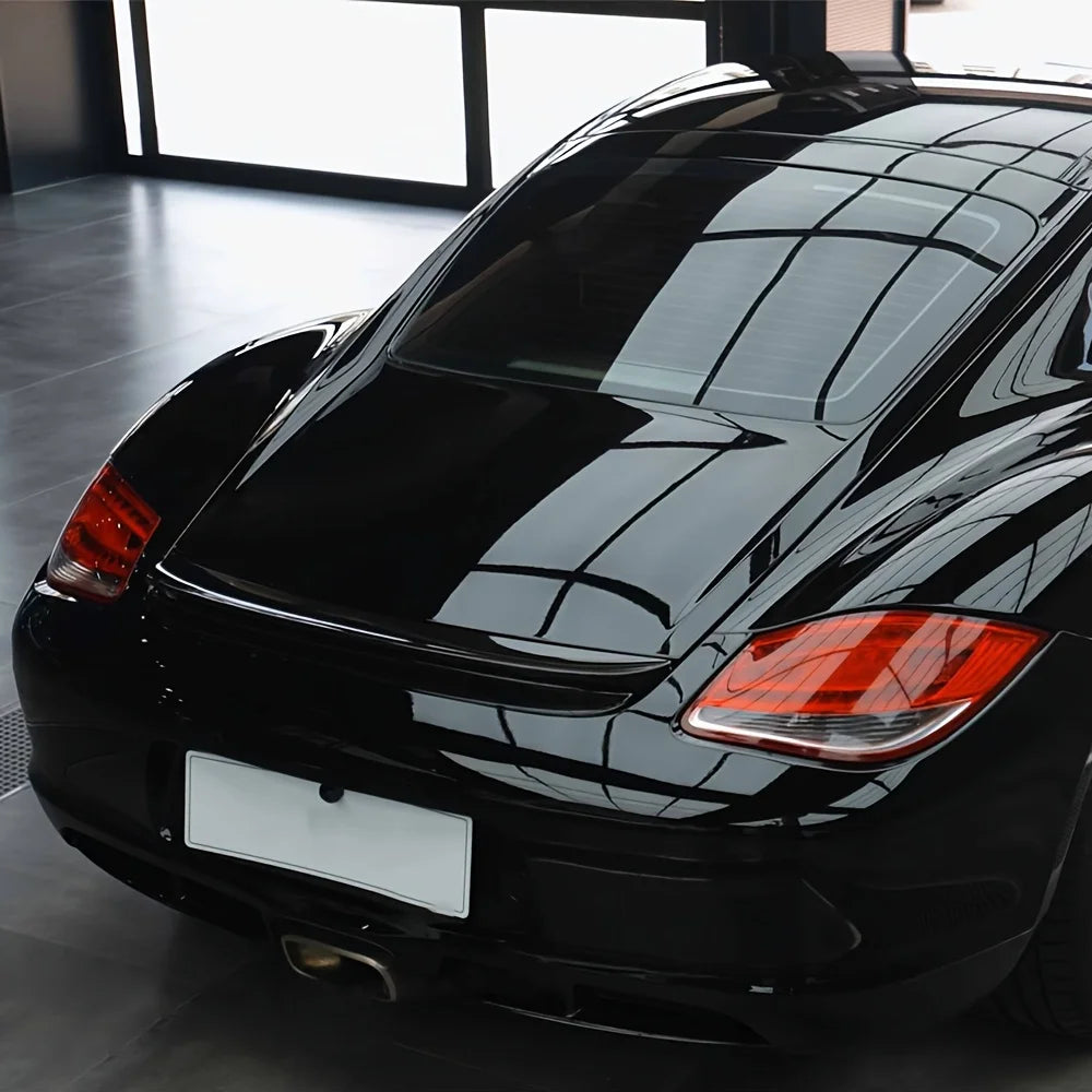 Smooth black car film, thin sheet adhesive film with bubble-free air release stickers, suitable for outdoor decoration of cars Qme
