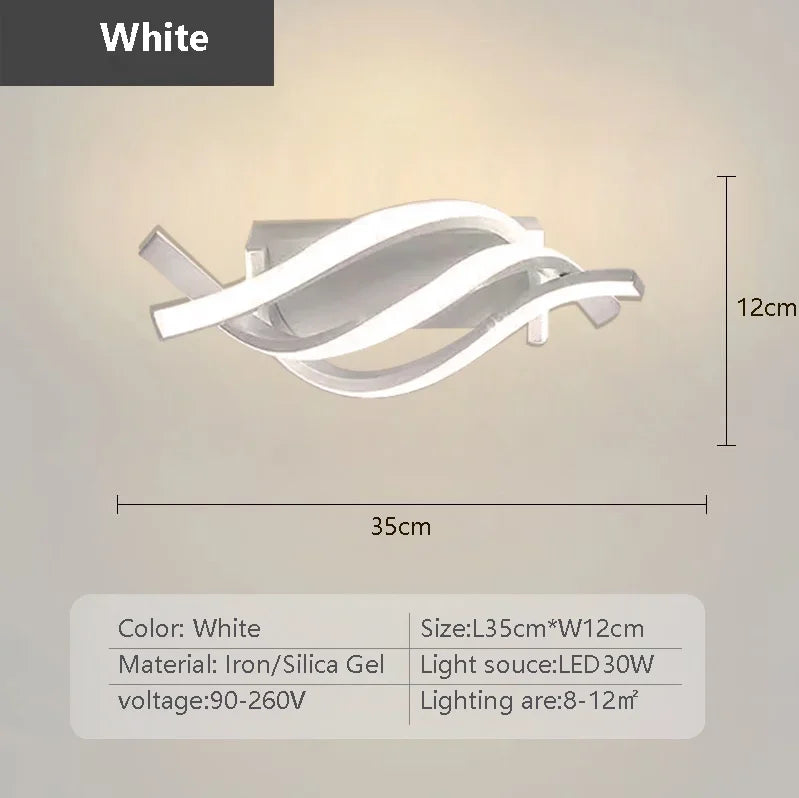 Household LED Chandelier Three Colors Lamp Modern Style Ceiling Lamp Bedroom Light Surface Installation 220v Dining Room Lamp Qme WHITE LED 3 Color