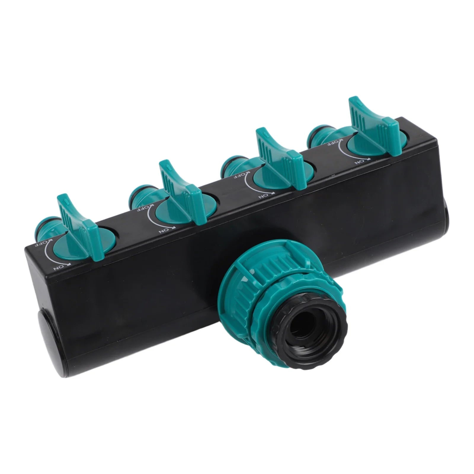 4-Way Water Hose Splitter Faucet Connector Garden Hose Pipe Splitter Garden Irrigation Fittings For Lawn Irrigation Qme