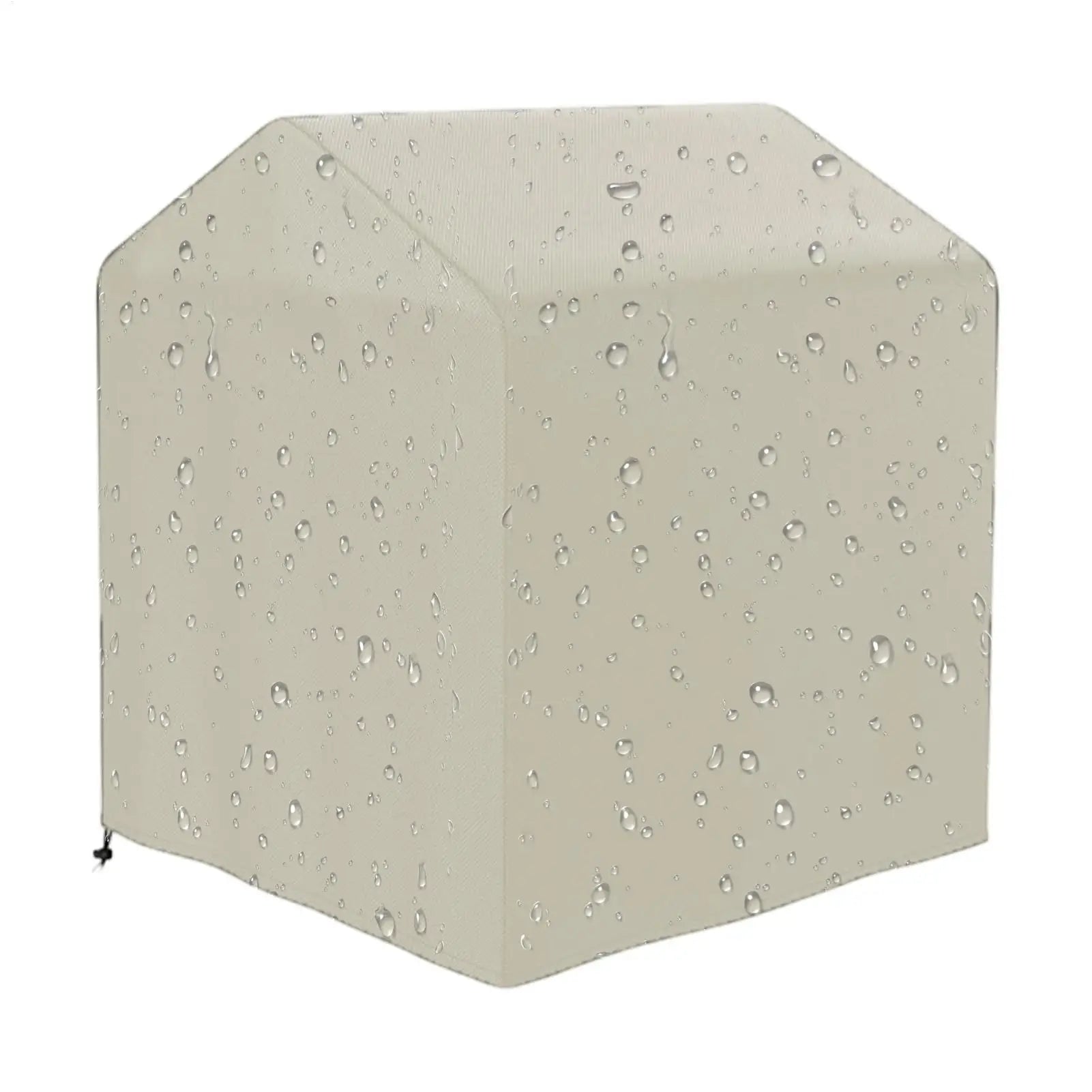 Playhouse Waterproof Tarp 210d Oxford Fabric With Drawstring Closure Outdoor Playhouse Cover For Patio Sports Parties Picnics Qme