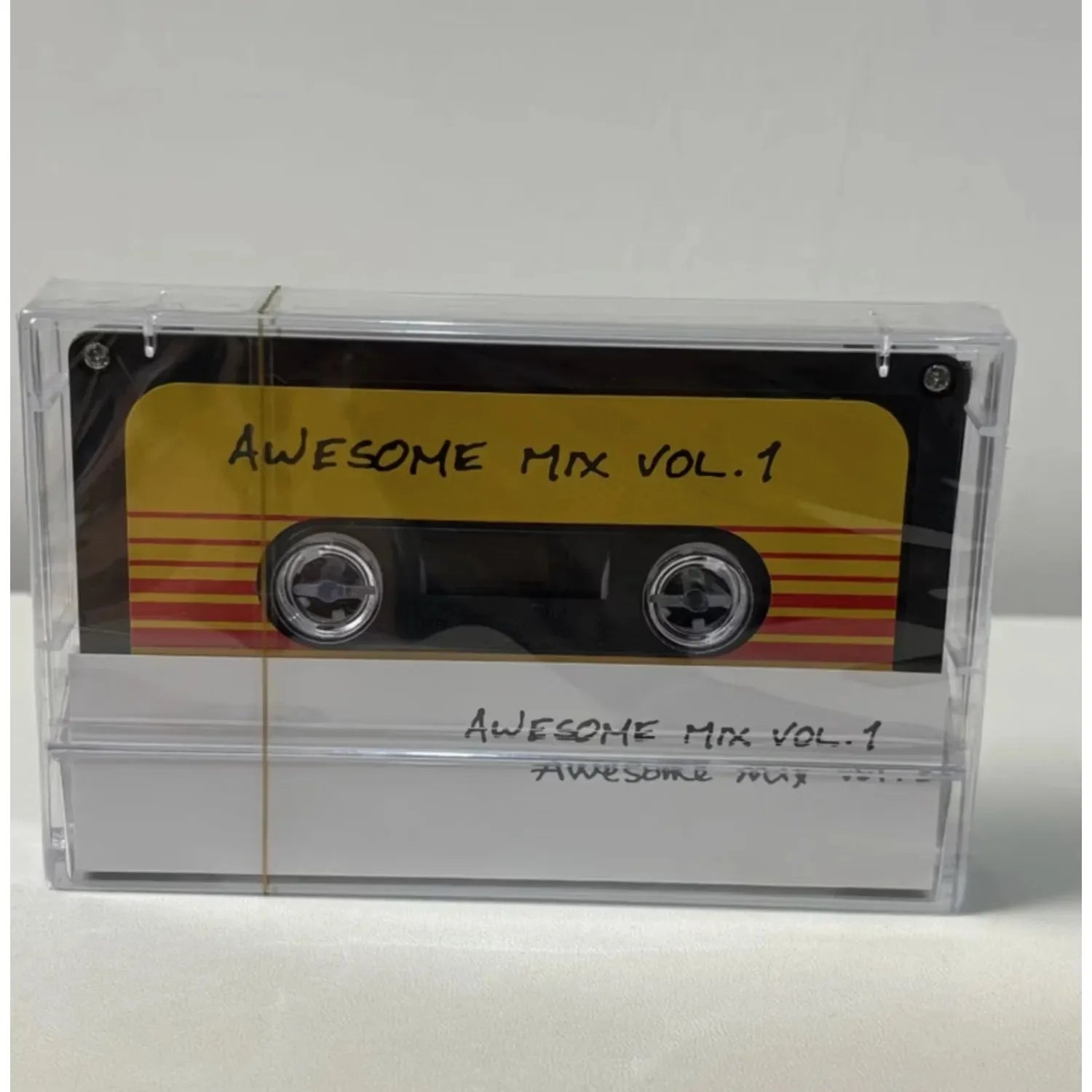 Retro Movie Hits Cassette Tape, Space Adventure Character Cover, High-Fidelity Analog Audio Media for Fans & Home Decor Qme