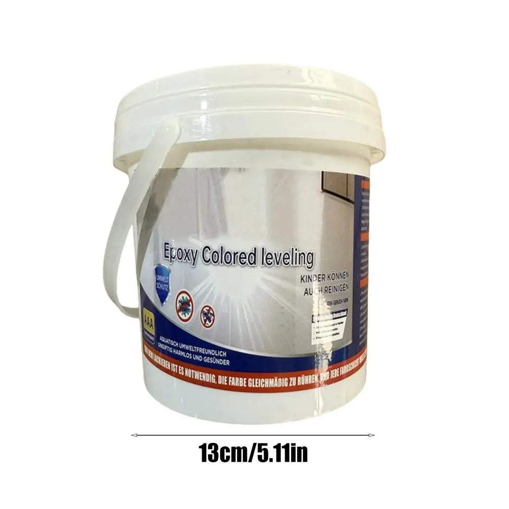 Floor Coating Epoxy Coloured Sand Floor Paint High Gloss Marble Effect Non Slip Waterproof Sand Colored for Wood Concrete Tile Qme 1pc
