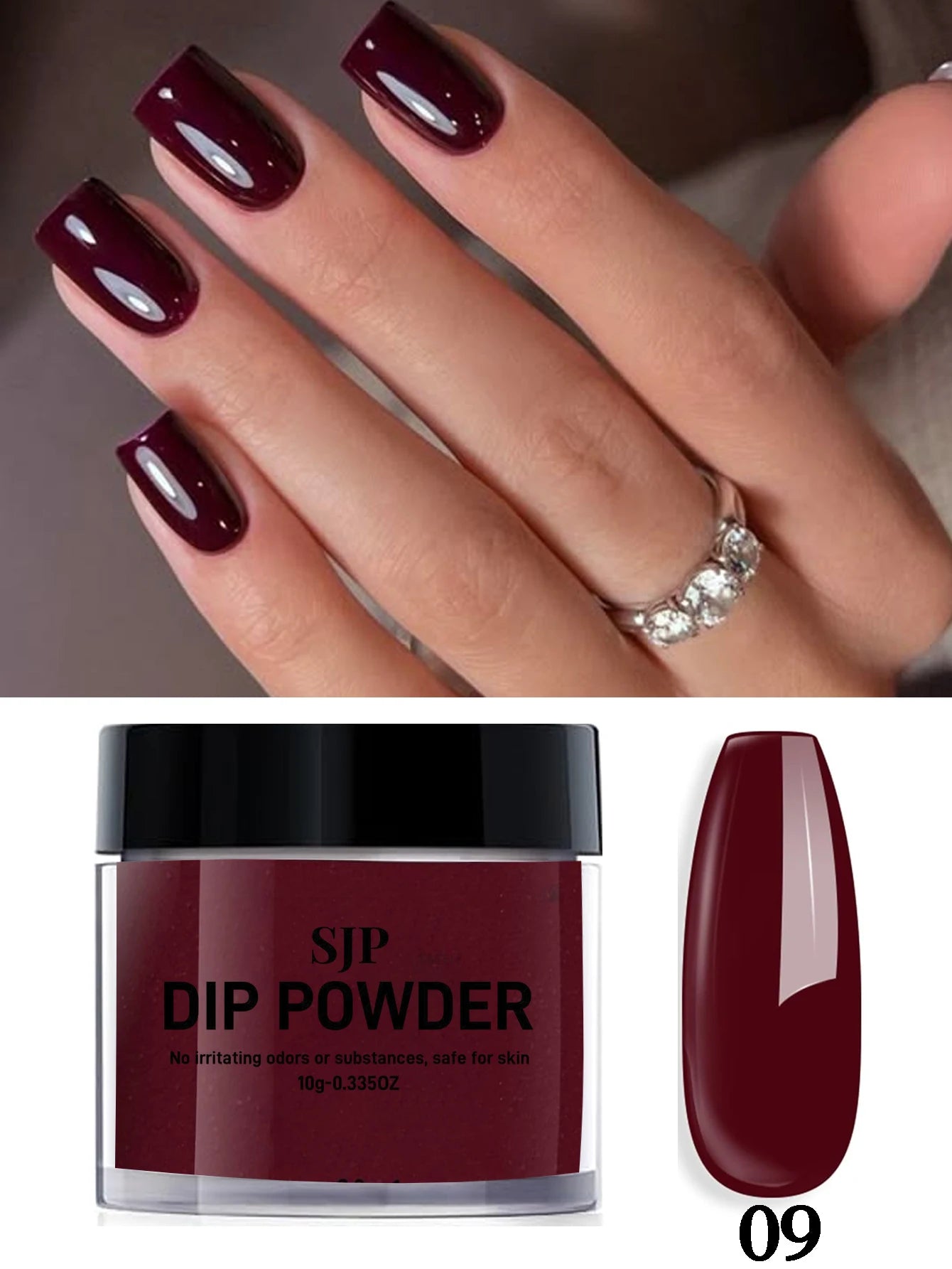 Dip Powder Nail French Manicure Suitable Home Salon DIY Long Lasting Qme 9
