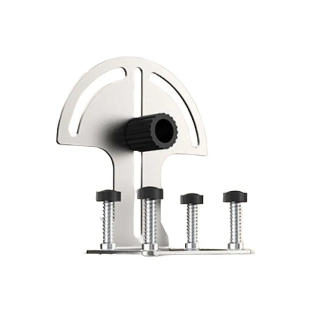 1 X Adjustable Level Bracket Stainless Steel L-Bracket 360°Pivoting Mount Support Level Wall Bracket Leveling Tools Portable Qme