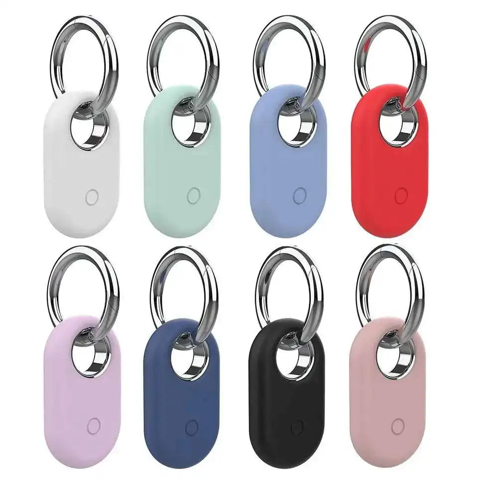 For Samsung Galaxy SmartTag 2 Locator Tracker Case Keychain Anti-Scratch Protective Skin Cover For Smart Tag Tracker Holder Qme