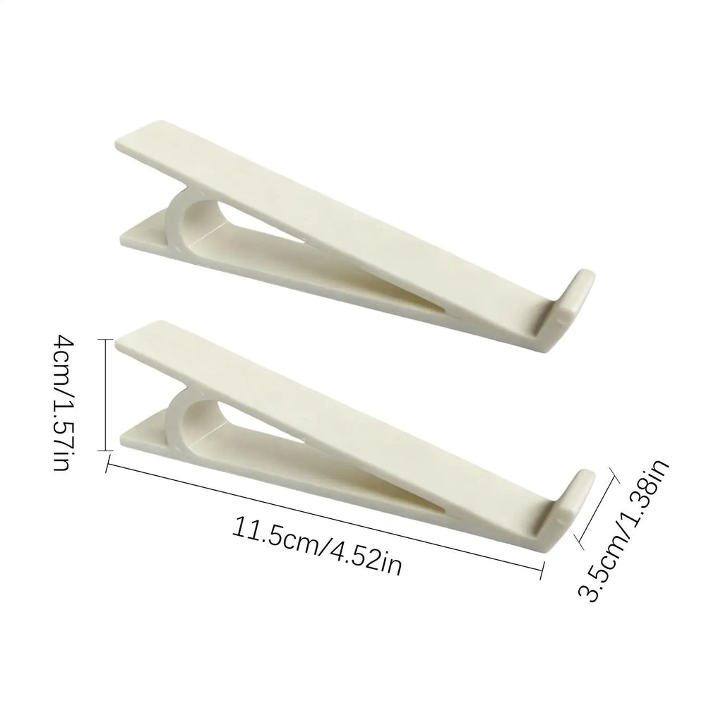 Keyboard Tray 2 Pieces Non Slip Comfortable Tilt Keyboard Riser Tilt Office Supplies for Student Teacher Women Men Daily Typing Qme