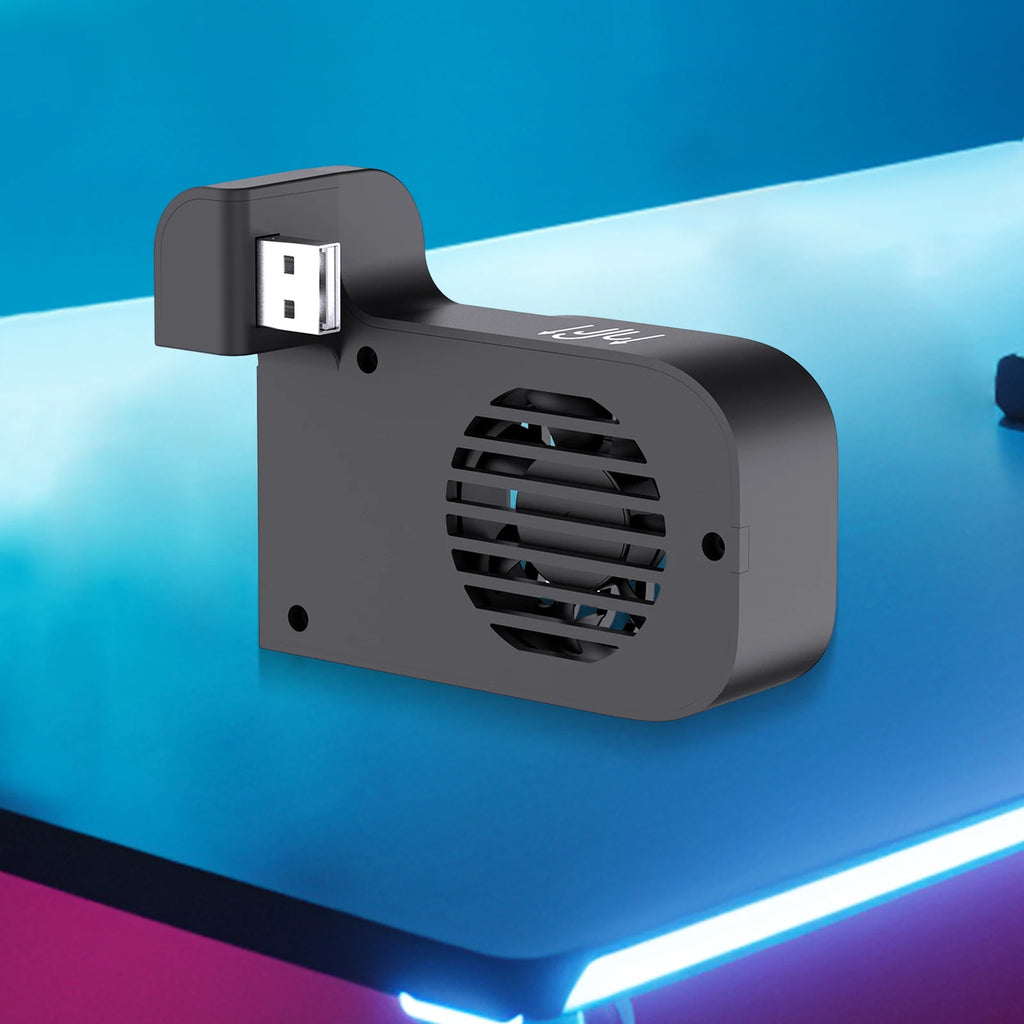 Cooling Fan with 2-Speed Adjustment Host Heat Sink Cool Down Accessories for Switch 2 Qme