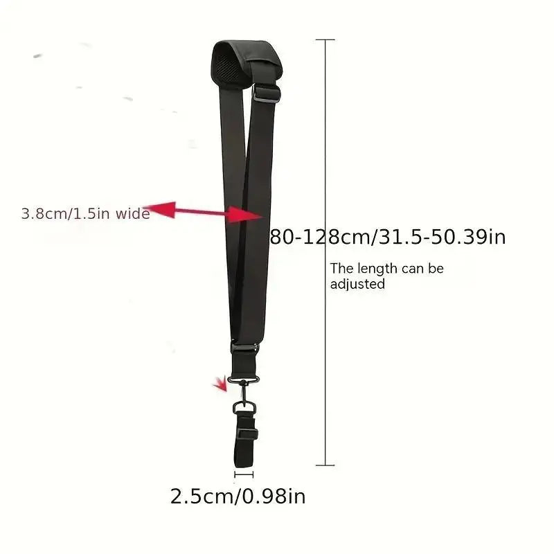 Universal Ergonomic Padded Backpack Straps for Brush Cutter - Adjustable Nylon Shoulder Harness Belt Qme