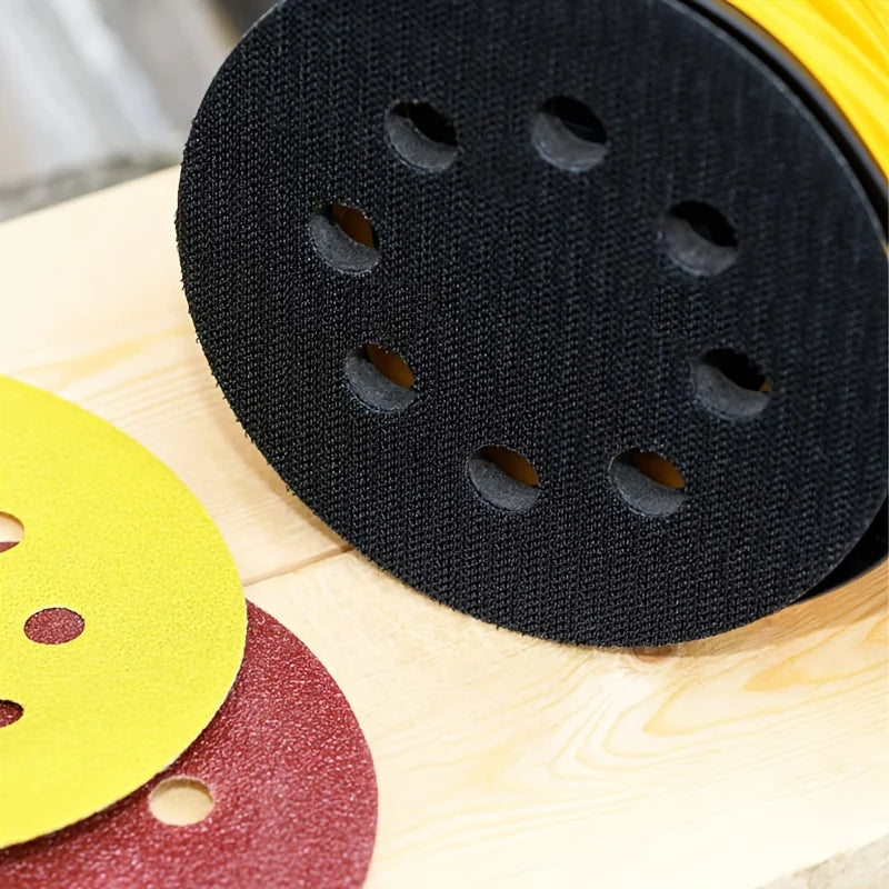 1/2/5 Soft Density Interface Pads 5 8 Hook & Loop Sponge Pads - Suitable for Track Sander, Automotive Woodworking Polishing Qme