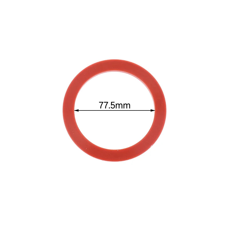 3/3.5/4/6 Inch Silicone Gaskets High Temperature Casting Gasket For Casting Machine DIY Accessory Qme 3inches