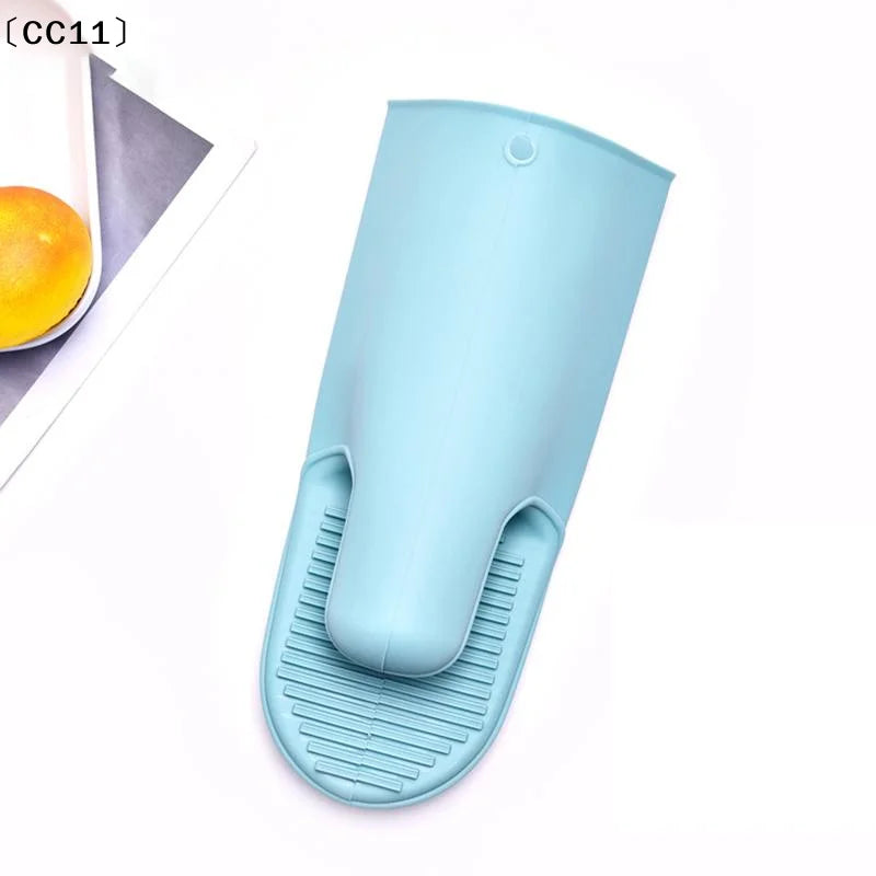 Insulated Anti-scalding Oven Silicone Gloves Can Be Used Microwave Qme