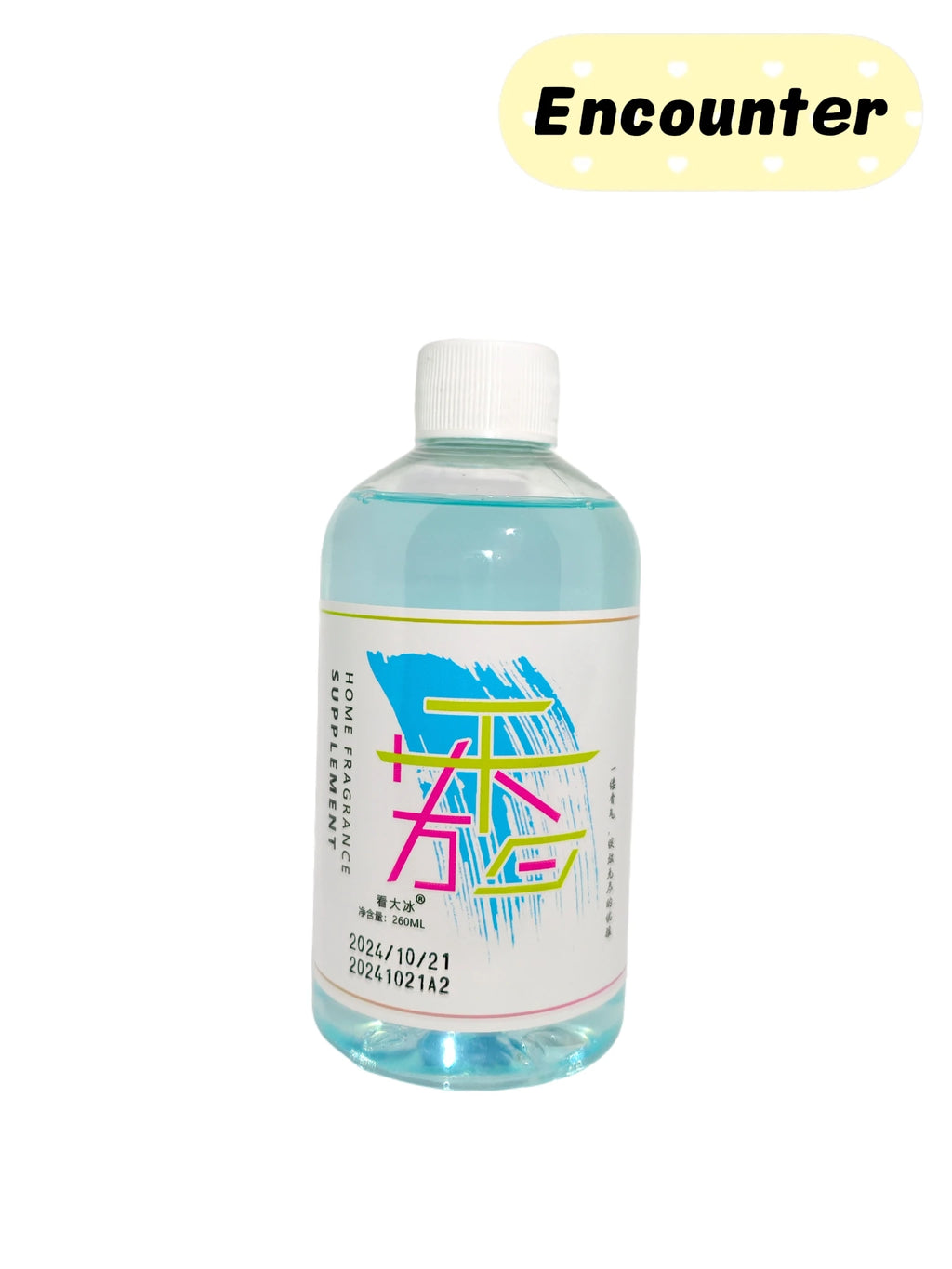Car Aromatherapy Refill / Air Freshener Refill, 260ml Large Capacity, Multiple Natural Sweet and Fragrant Scents. Qme Encounter 260ml