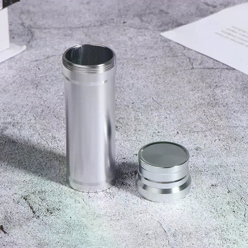 Portable Aluminum Alloy Mini Alcohol Lamp Laboratory Equipment Heating Liquid Stove Home Lighting Outdoor Garden Camping Qme