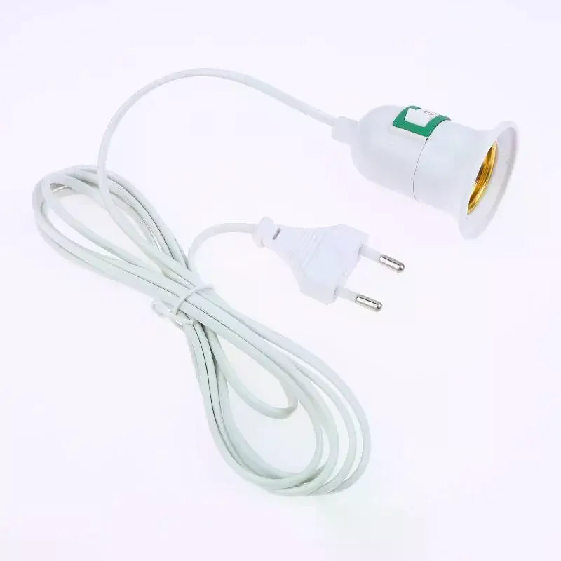 E27 Garden Lampholder 3 5 10 Meter Cable EU Plug Off Switch Perfect Qme