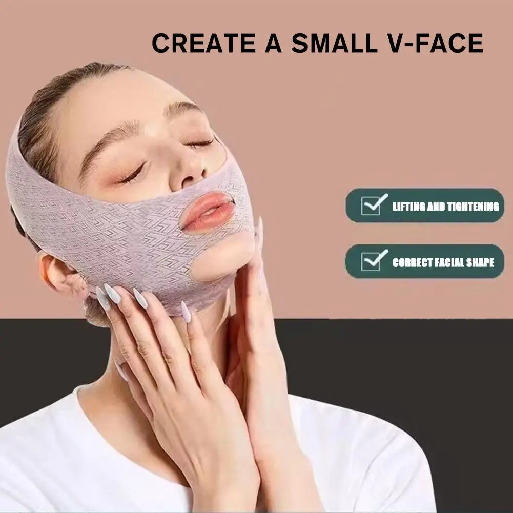 Chin Cheek Slimming Bandage V Line Lifting Mask V Shaper Face Lift Sleeping Mask Anti Wrinkle Strap Band Beauty Health Qme