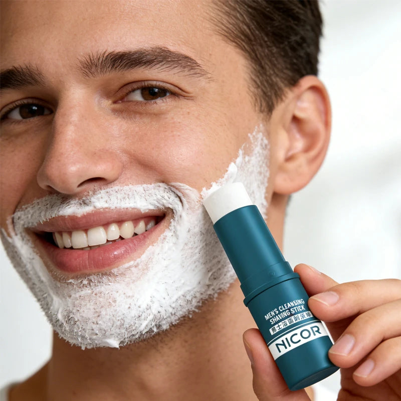 Men's Facial Cleansing Shaving Wand Fast Refreshing Moisturizing Qme 1pcs
