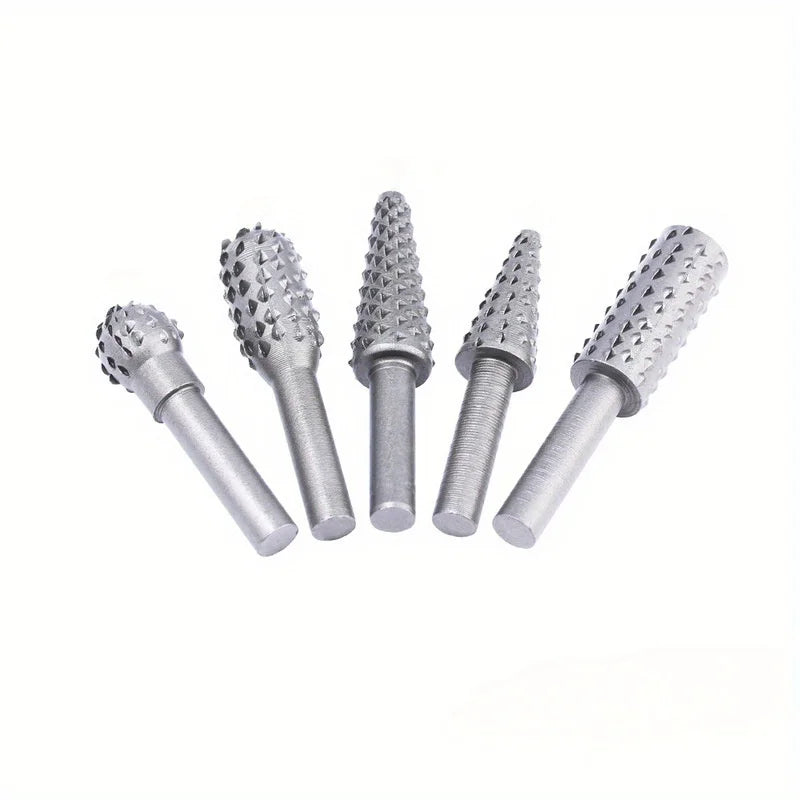 Metal Drills Bit Set, Bit For Electric Screwdriver Adapter, Multifunction Drill For Metal Cone For Wood Woodworking Tools Qme Grey