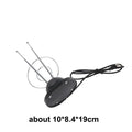 Loop Rabbit Indoor TV Antenna Universal Analog Digital VHF UHF HDTV Qme 1PC