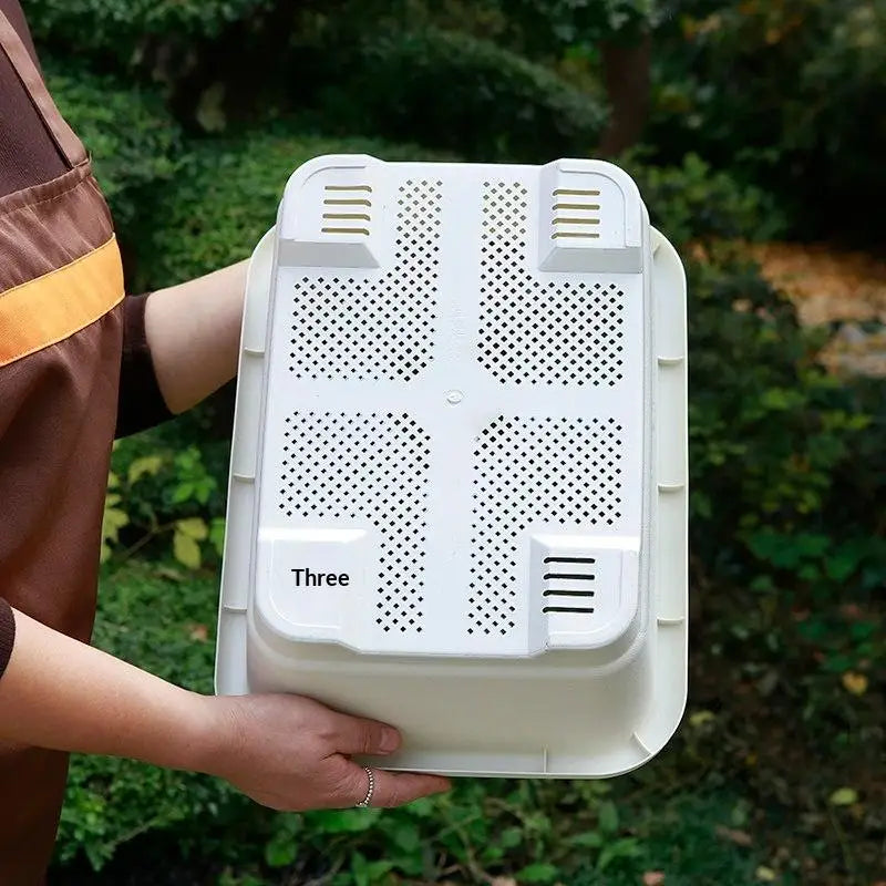 Balcony Indoor Gardening Breathable Plants Pots Garden Tool Plastic Qme