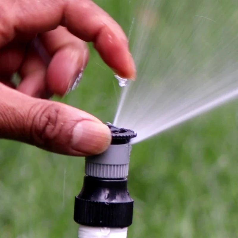 Irrigation Nozzle Automatic Watering Adjustable 360 Sprinkler Garden Qme