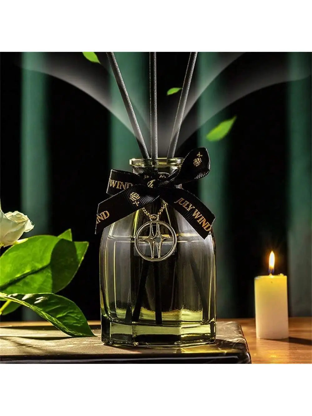 1 Bottle Aromatic Oil Flameless Home Fragrance Diffuser Long-lasting Qme
