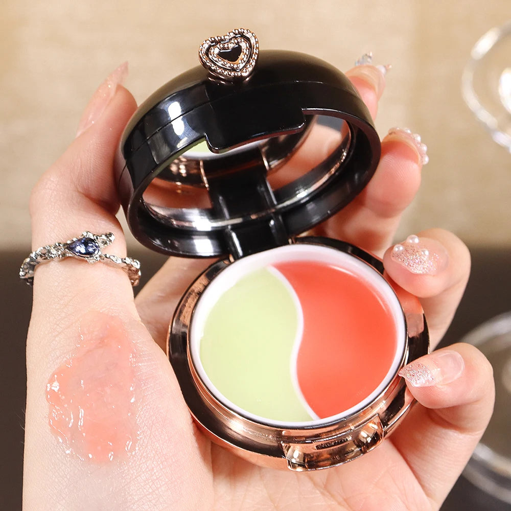 Moisturizing Dual Tone Lip Mask Suitable All Skin Types Cares Lips Qme