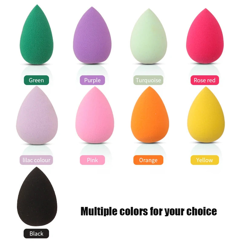 Mini Makeup Sponge Powder Puff Beauty Concealer Liquid Foundation Qme