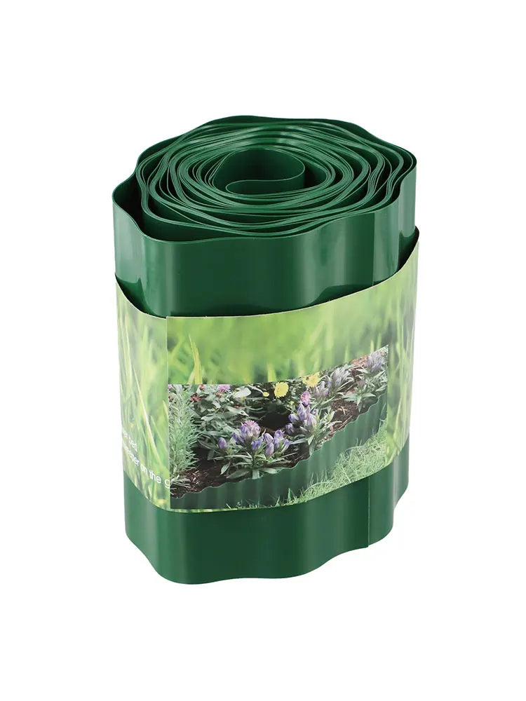 10cm 15cm 20cm Garden Grass Lawn Edge Border Fence Path DIY Flexible Lawn Edging Border Fence For Outdoor Landscape Garden Decor Qme 15cmx9M