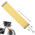 Electrical Fish Sticks Threader Wand Accessories Fiberglass Wire Qme China Mainland 45cm