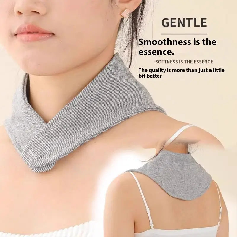 All-season Soft Scarf Warm Breathable Quick-drying Neck Warmer Pocket Qme