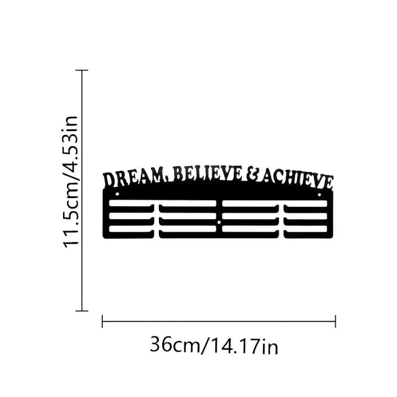 RUN MALE FEMALE RUNNER Marathon Race Hanger Rack Organizer Football Qme A4