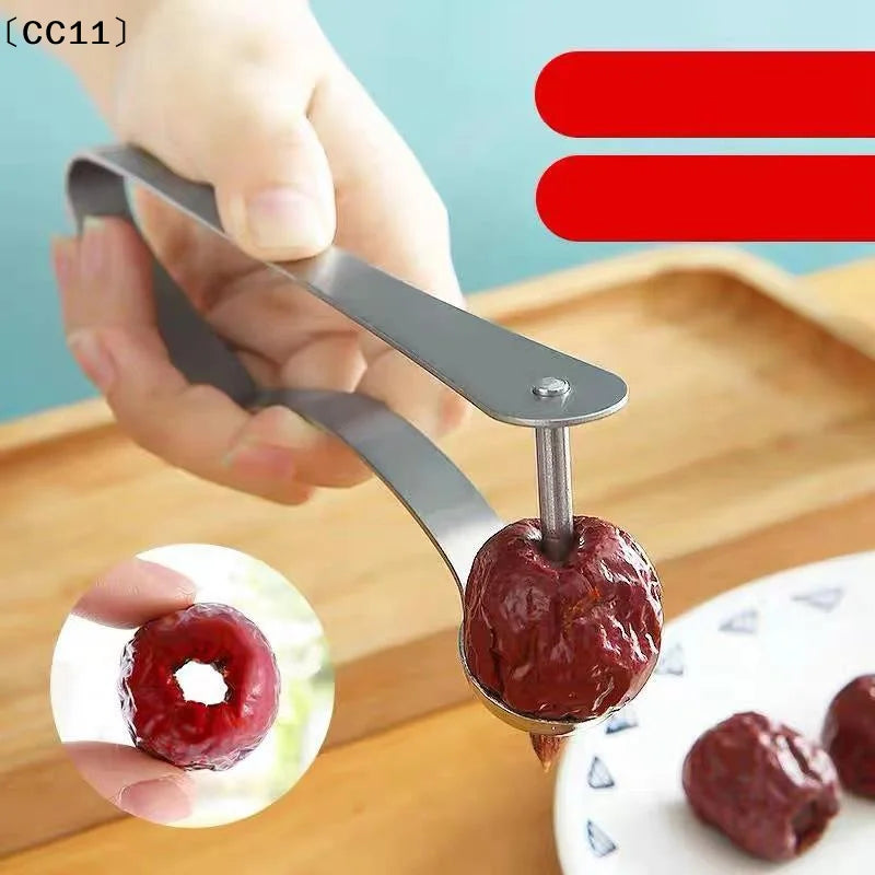 Cherry Pitter Stainless Steel Jujube Core Remover Easy Operation Qme Default Title