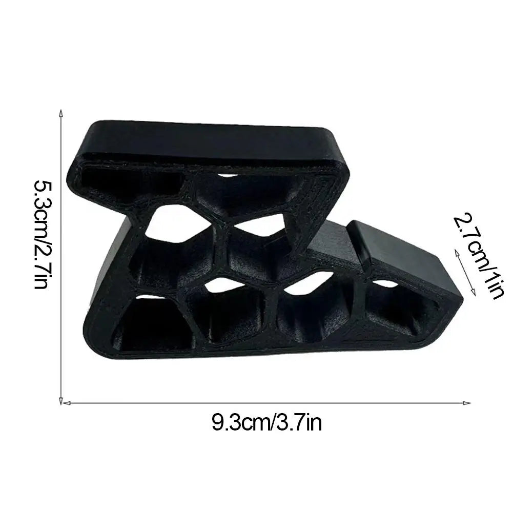 Heavy-Duty Window Door Stop Wedge Non-slip Balcony Door with Track Lock Stopper Easy To Install Remove Doors Anti-wind Holder Qme