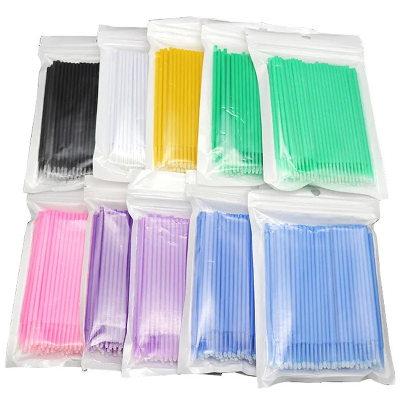 Disposable Microbrush Eyelashes Extension Individual Lash Removing Qme